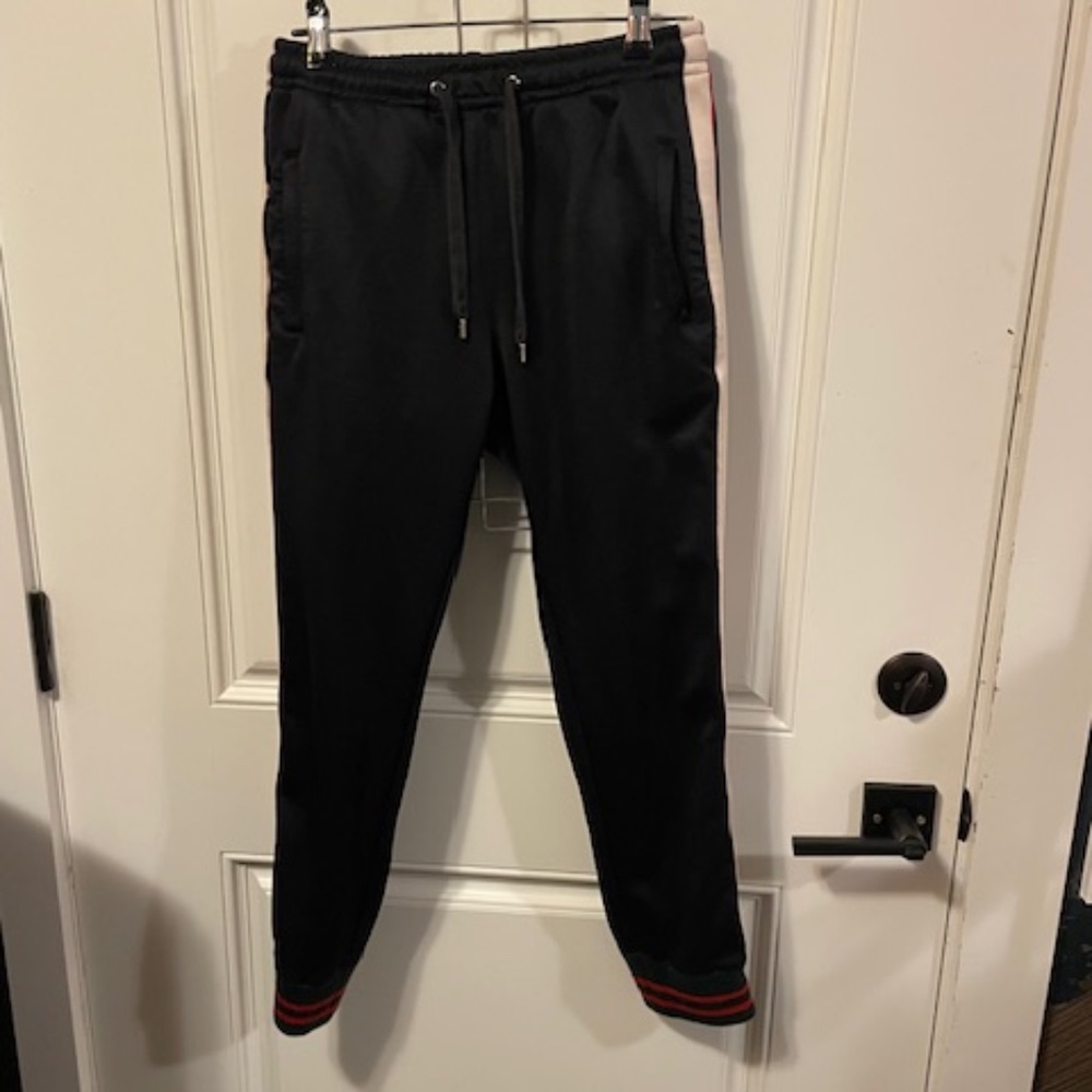 ** VINTAGE** Gucci Technical Jersey Pants